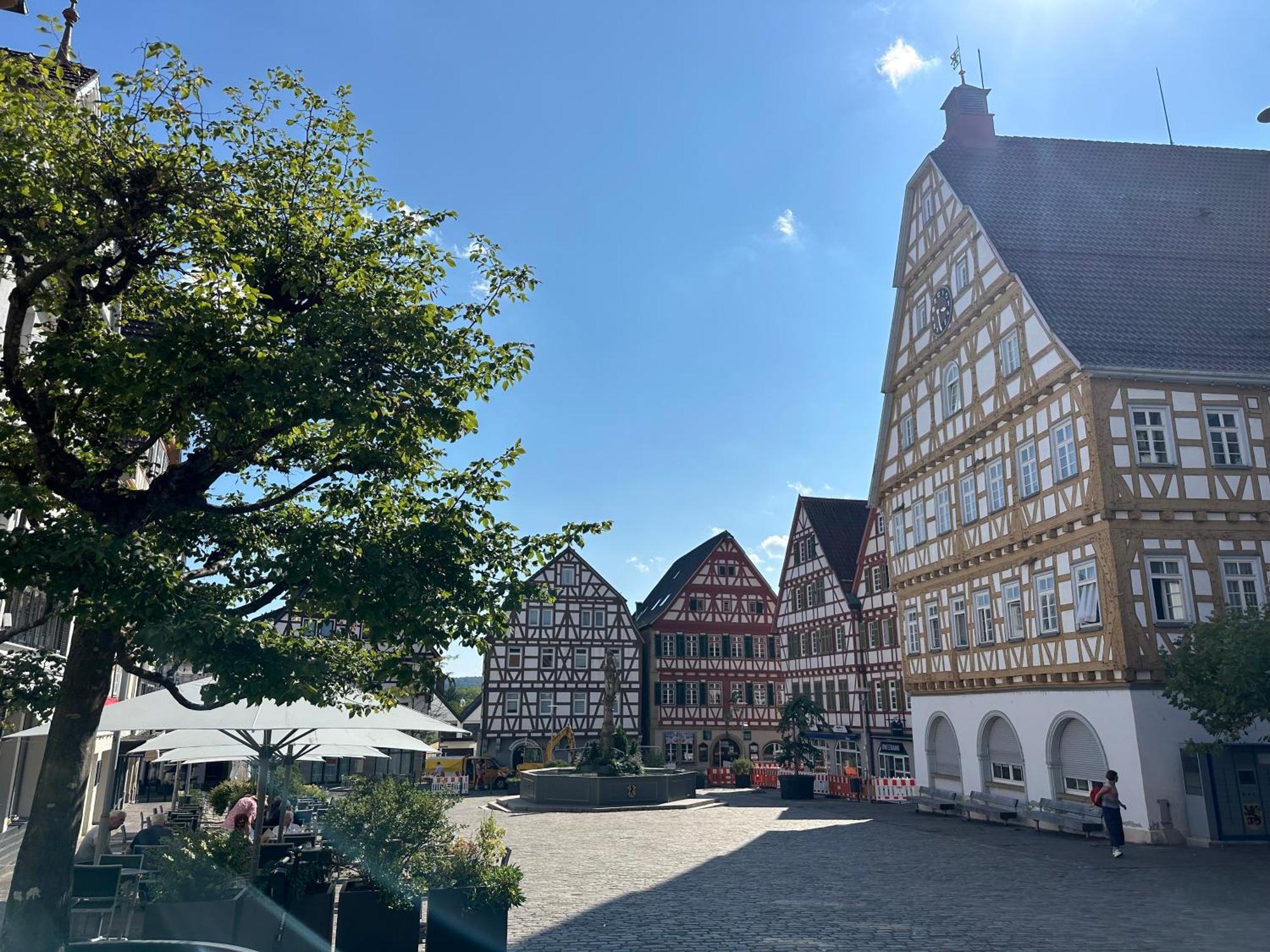 Apartment Im Herzen Der Altstadt - Leonberg Naehe Stuttgart 외부 사진